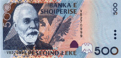 Albania Money - Front