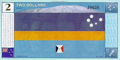 Antarctica Money - Back