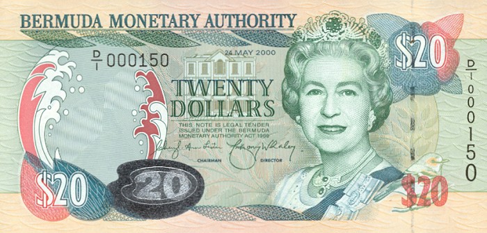 Bermuda Money - Front
