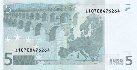 Belgium Money - Back