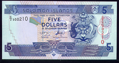 Solomon Islands Money - Front