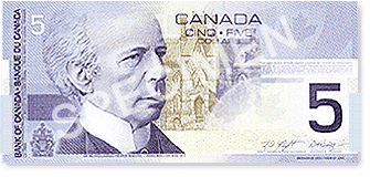 Canada Money - Front