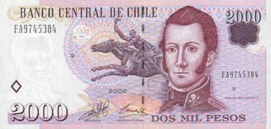 Chile Money - Front