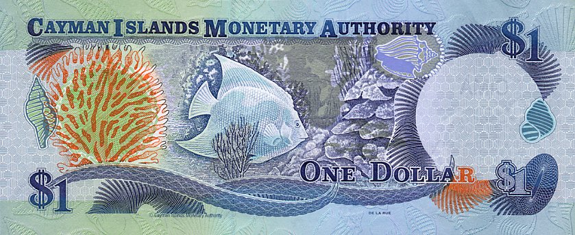 Cayman Islands Money - Back