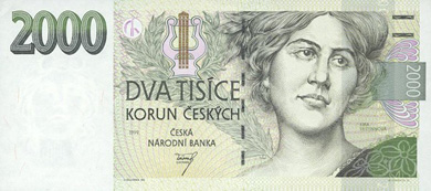 Czech Republic Money - Front