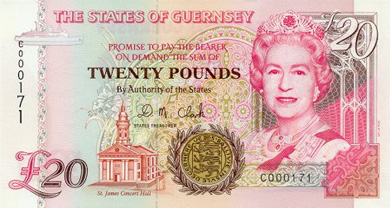 Guernsey Money - Front