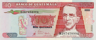 Guatemala Money - Front