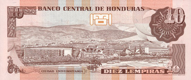 Honduras Money - Back