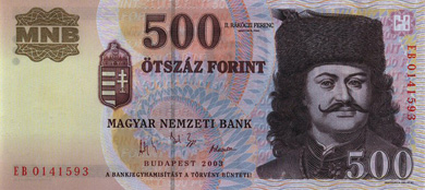 Hungary Money - Front