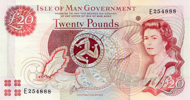 Isle of Man Money - Front