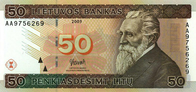 Lithuania Money - Front