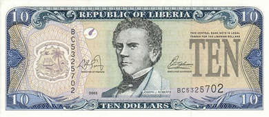 Liberia Money - Front