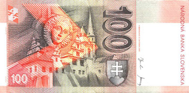 Slovakia Money - Back