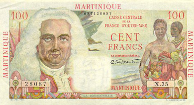 Martinique Money - Front