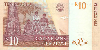Malawi Money - Back
