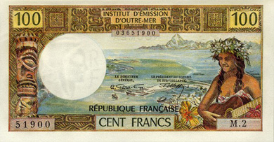 New Caledonia Money - Front