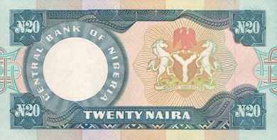 Nigeria Money - Back