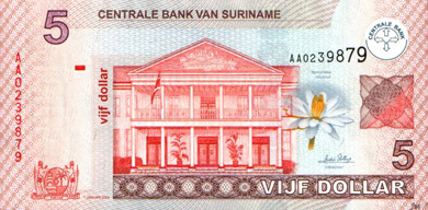Suriname Money - Front