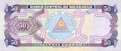 Nicaragua Money - Back