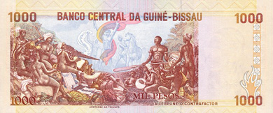 Guinea-Bissau Money - Back