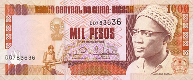 Guinea-Bissau Money - Front
