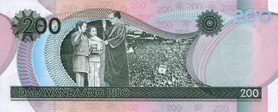 Philippines Money - Back