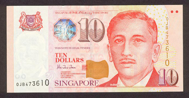 Singapore Money - Front