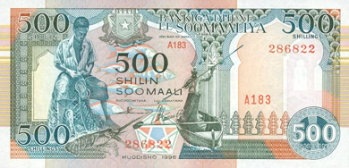 Somalia Money - Front