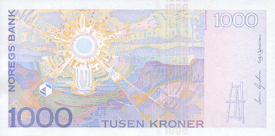 Svalbard Money - Back