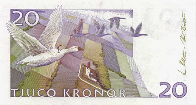 Sweden Money - Back