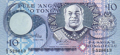 Tonga Money - Front