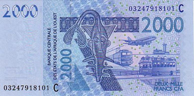 Burkina Faso Money - Front