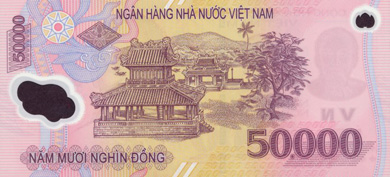 Vietnam Money - Back