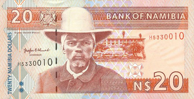 Namibia Money - Front