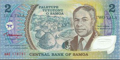 Samoa Money - Front